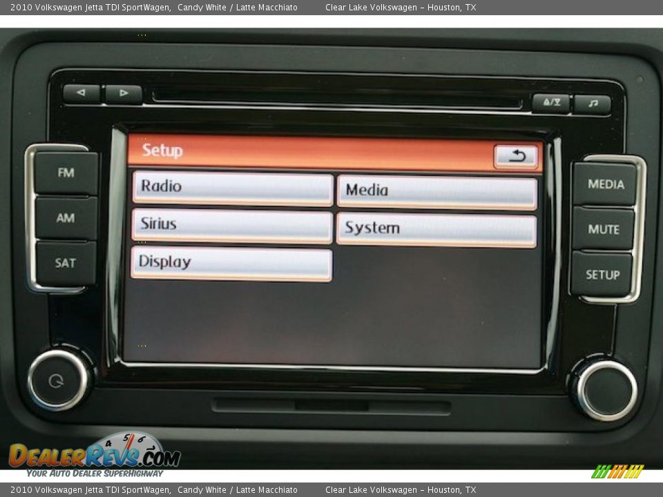 2010 Volkswagen Jetta TDI SportWagen Candy White / Latte Macchiato Photo #9