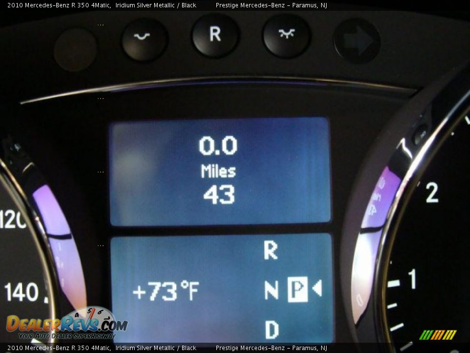 2010 Mercedes-Benz R 350 4Matic Iridium Silver Metallic / Black Photo #11
