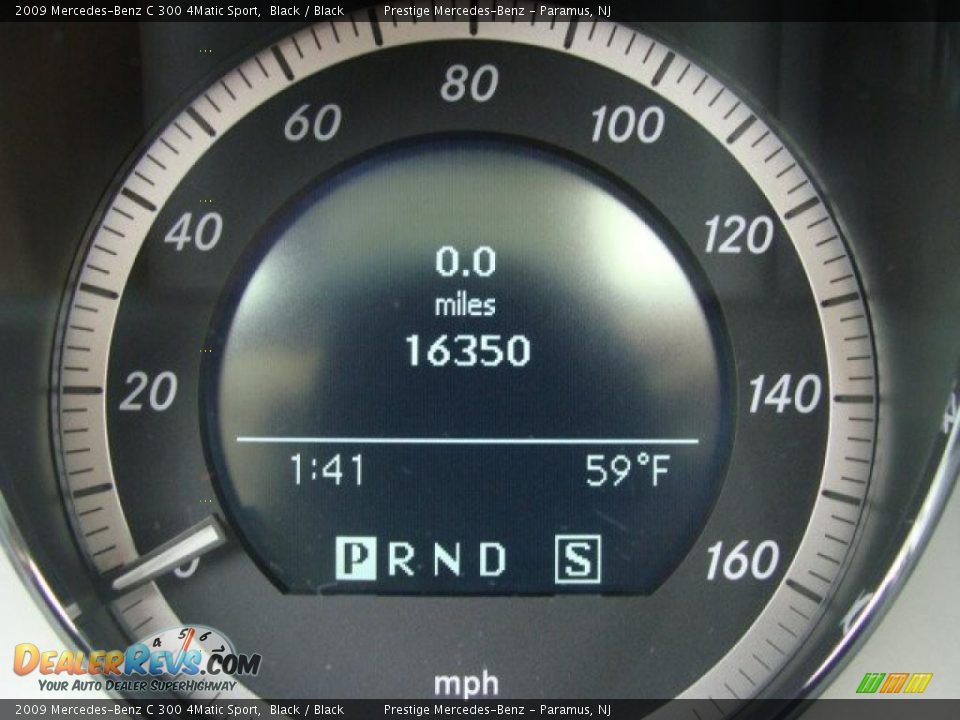2009 Mercedes-Benz C 300 4Matic Sport Black / Black Photo #11