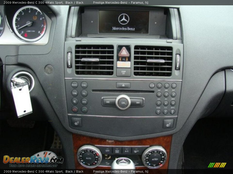 2009 Mercedes-Benz C 300 4Matic Sport Black / Black Photo #12