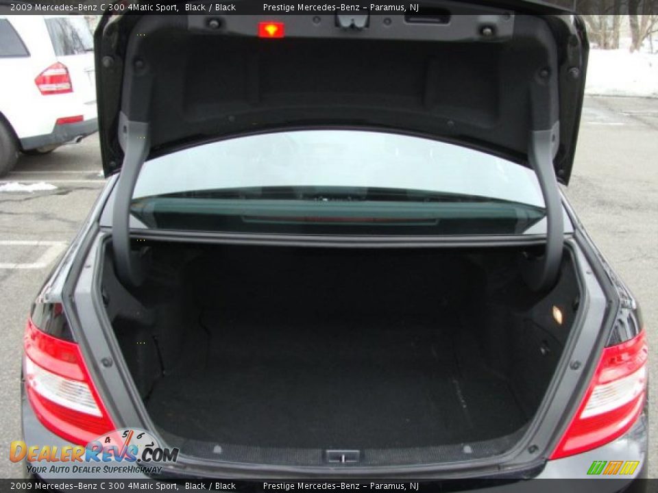 2009 Mercedes-Benz C 300 4Matic Sport Black / Black Photo #14