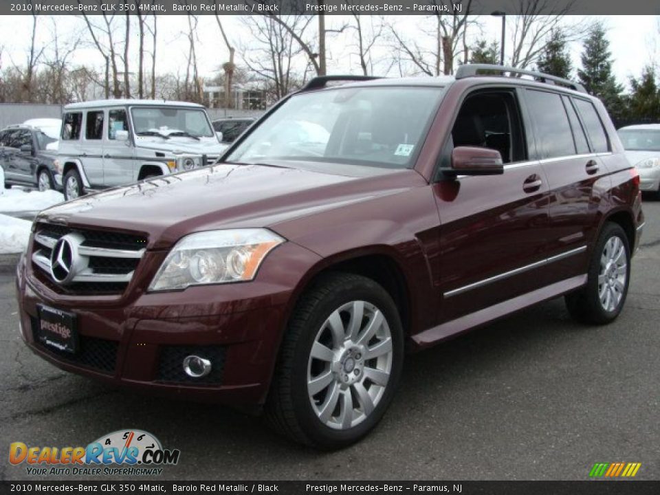2010 Mercedes-Benz GLK 350 4Matic Barolo Red Metallic / Black Photo #1