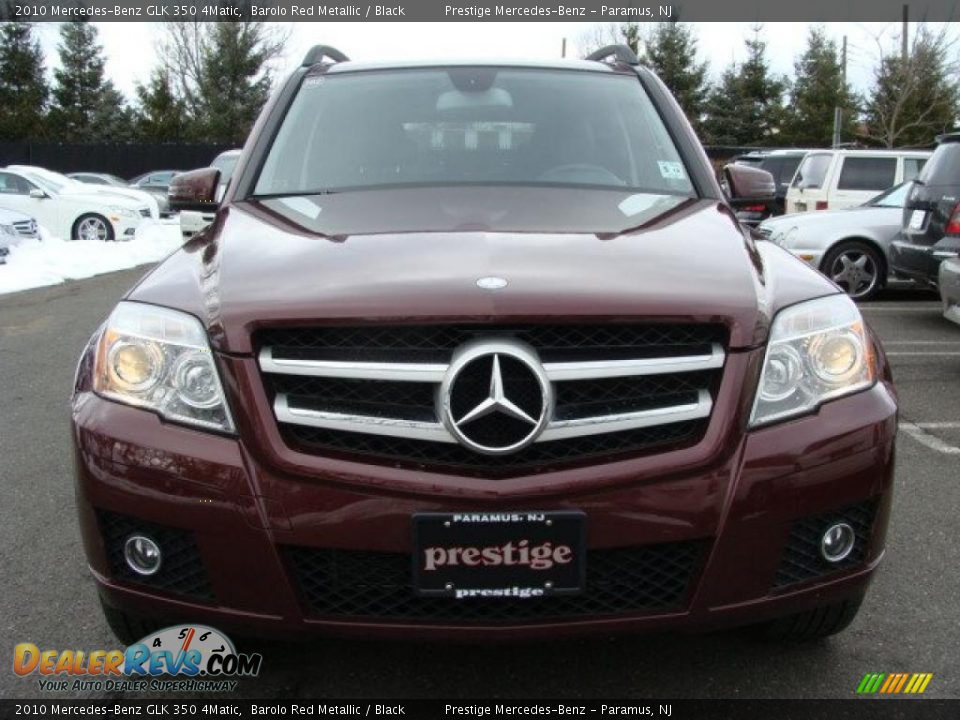 2010 Mercedes-Benz GLK 350 4Matic Barolo Red Metallic / Black Photo #2