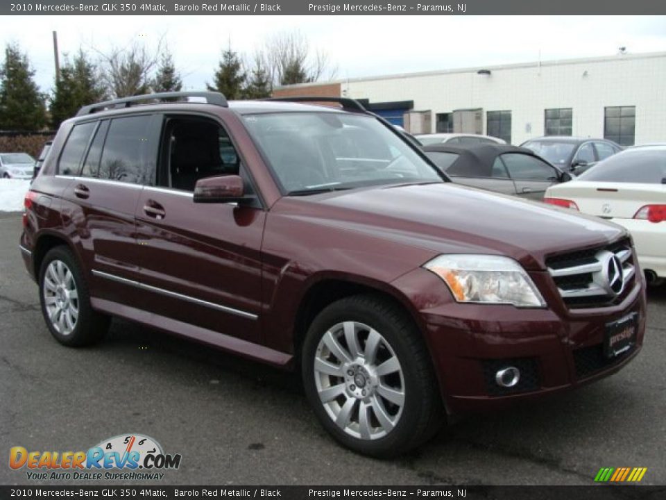 2010 Mercedes-Benz GLK 350 4Matic Barolo Red Metallic / Black Photo #3