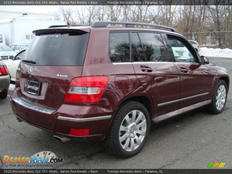 2010 Mercedes-Benz GLK 350 4Matic Barolo Red Metallic / Black Photo #4
