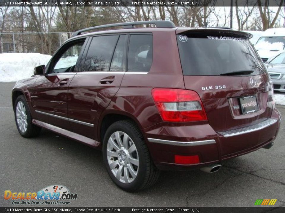 2010 Mercedes-Benz GLK 350 4Matic Barolo Red Metallic / Black Photo #6