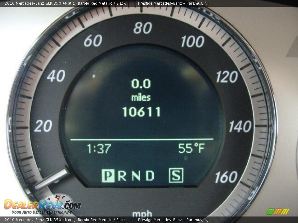 2010 Mercedes-Benz GLK 350 4Matic Barolo Red Metallic / Black Photo #11
