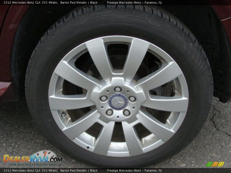 2010 Mercedes-Benz GLK 350 4Matic Barolo Red Metallic / Black Photo #15