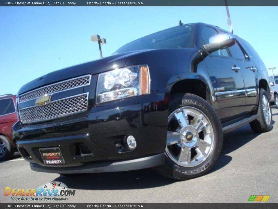 2009 Chevrolet Tahoe LTZ Black / Ebony Photo #1
