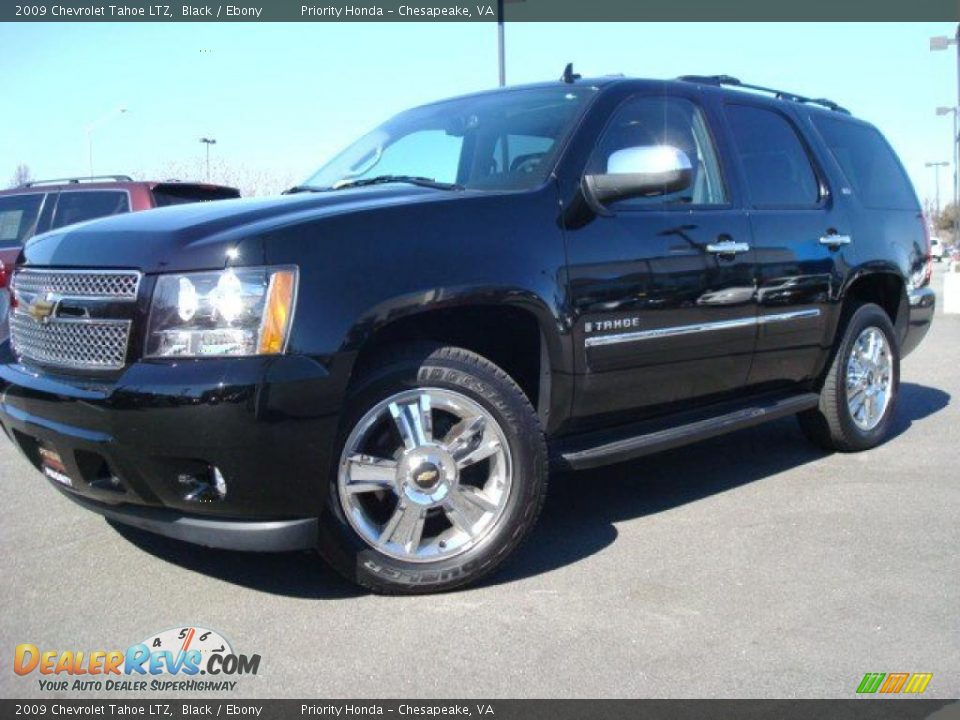 2009 Chevrolet Tahoe LTZ Black / Ebony Photo #2