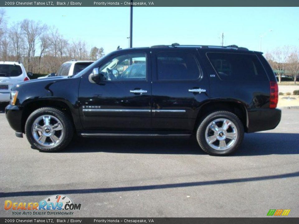 2009 Chevrolet Tahoe LTZ Black / Ebony Photo #3