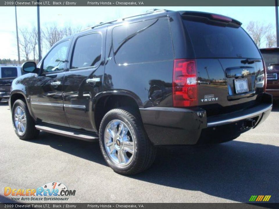 2009 Chevrolet Tahoe LTZ Black / Ebony Photo #4