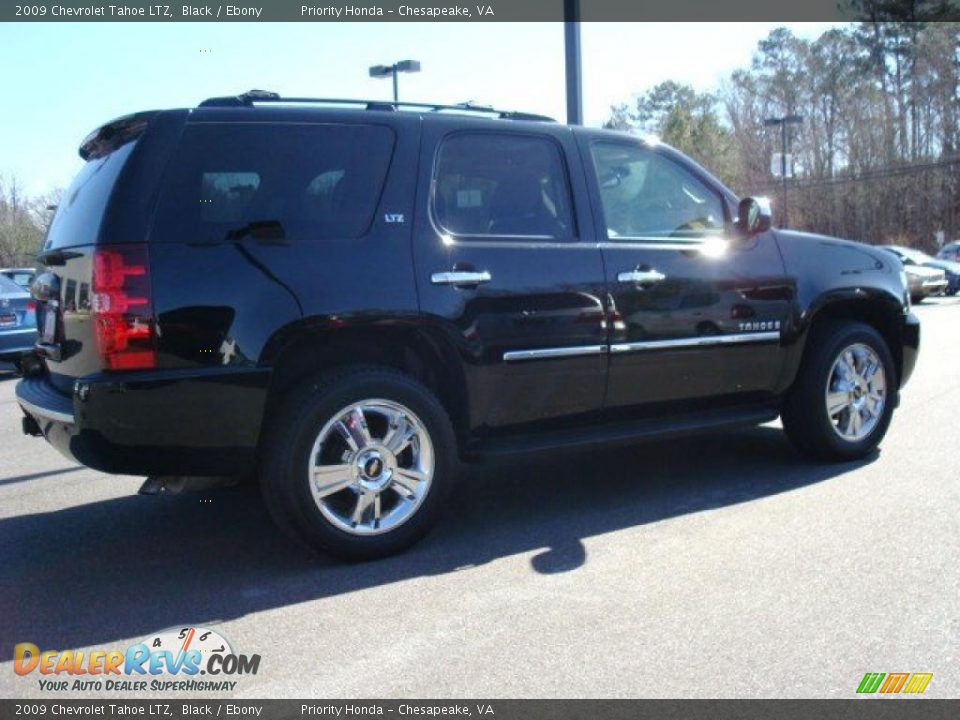 2009 Chevrolet Tahoe LTZ Black / Ebony Photo #5