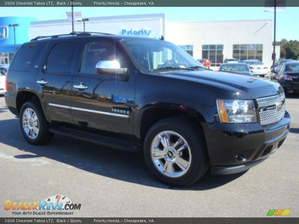 2009 Chevrolet Tahoe LTZ Black / Ebony Photo #6