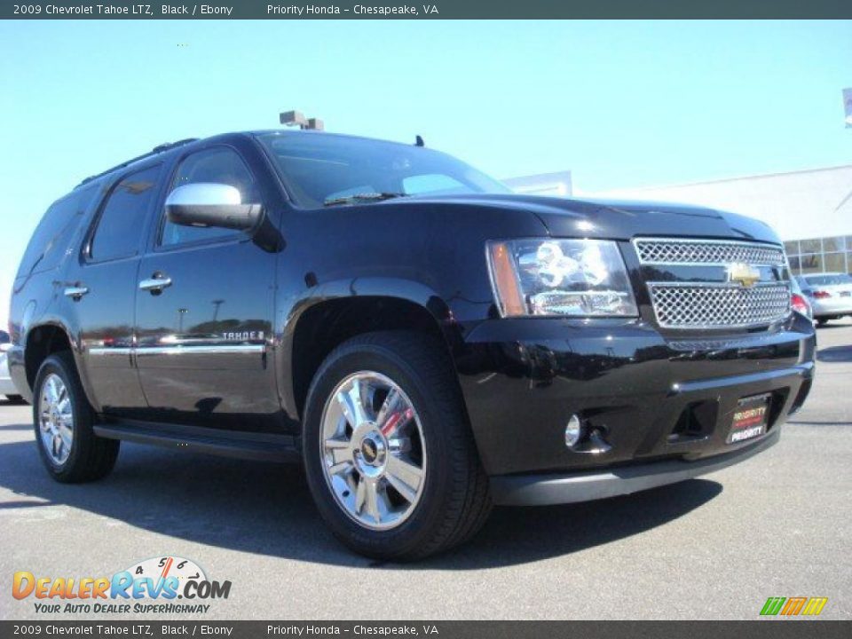 2009 Chevrolet Tahoe LTZ Black / Ebony Photo #7