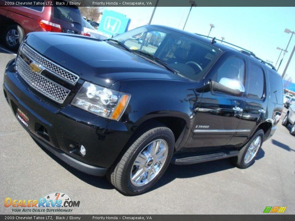 2009 Chevrolet Tahoe LTZ Black / Ebony Photo #9