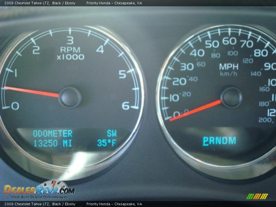 2009 Chevrolet Tahoe LTZ Black / Ebony Photo #29