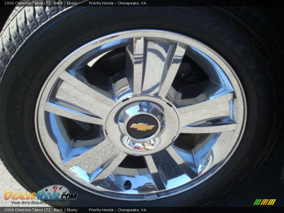 2009 Chevrolet Tahoe LTZ Black / Ebony Photo #31