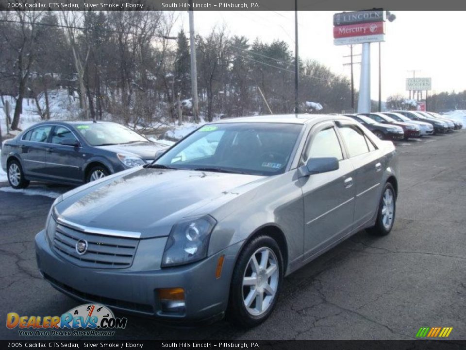 2005 Cadillac CTS Sedan Silver Smoke / Ebony Photo #1