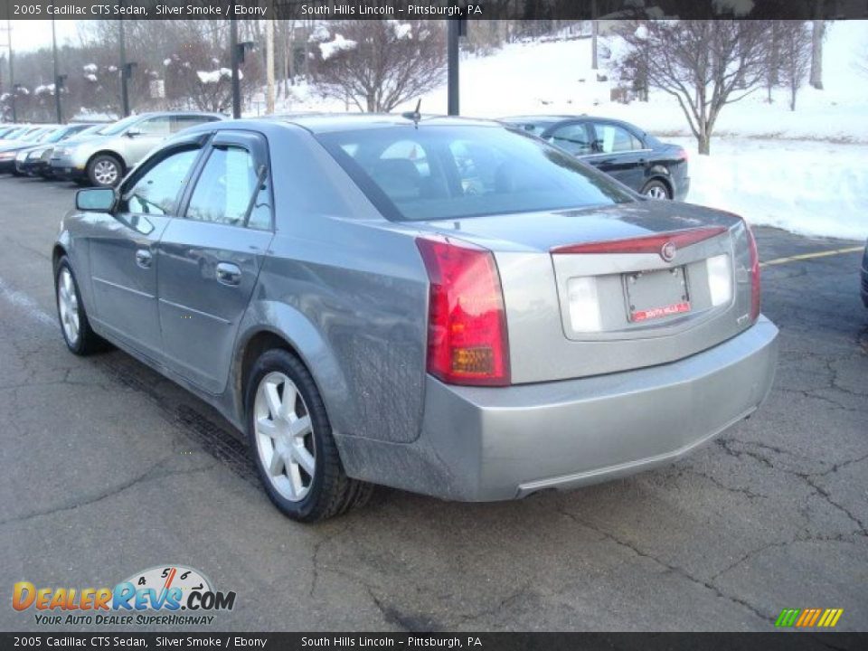 2005 Cadillac CTS Sedan Silver Smoke / Ebony Photo #2