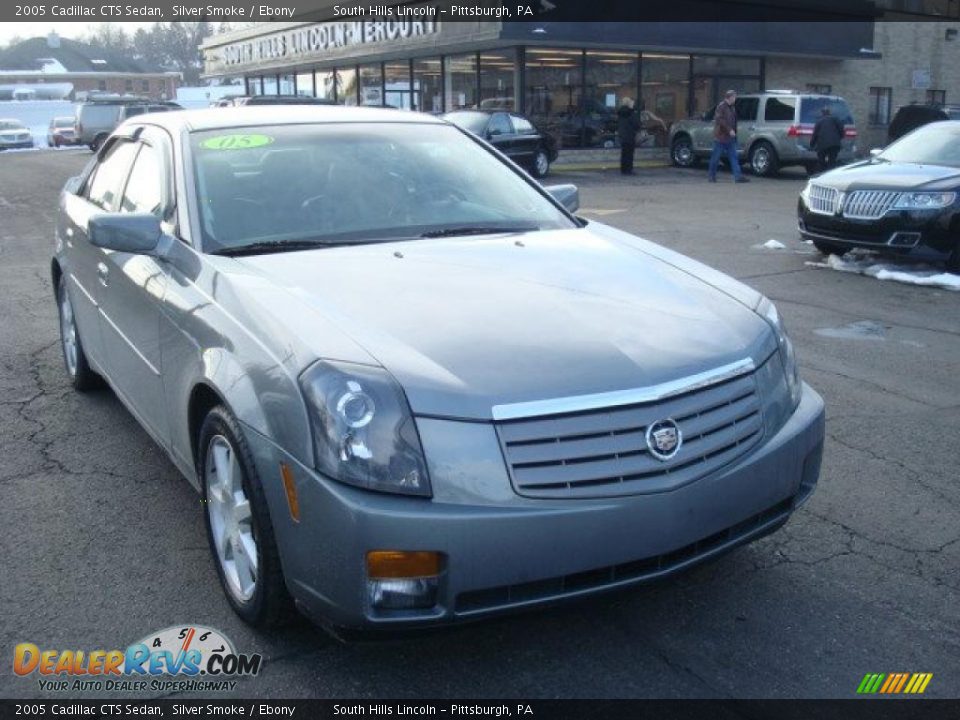 2005 Cadillac CTS Sedan Silver Smoke / Ebony Photo #5