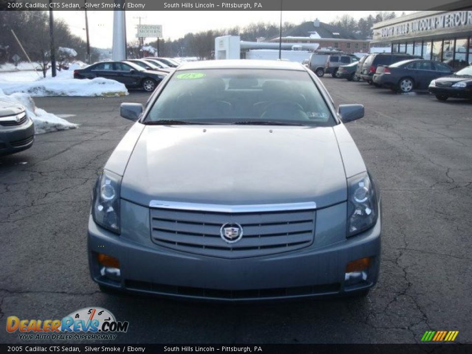 2005 Cadillac CTS Sedan Silver Smoke / Ebony Photo #6