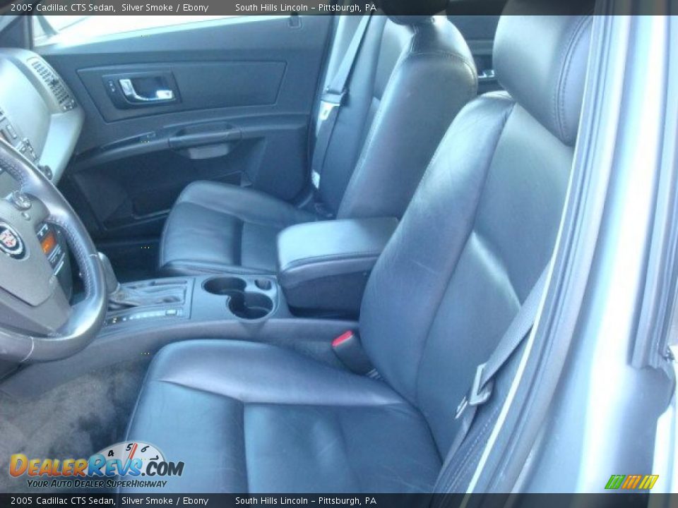 2005 Cadillac CTS Sedan Silver Smoke / Ebony Photo #8