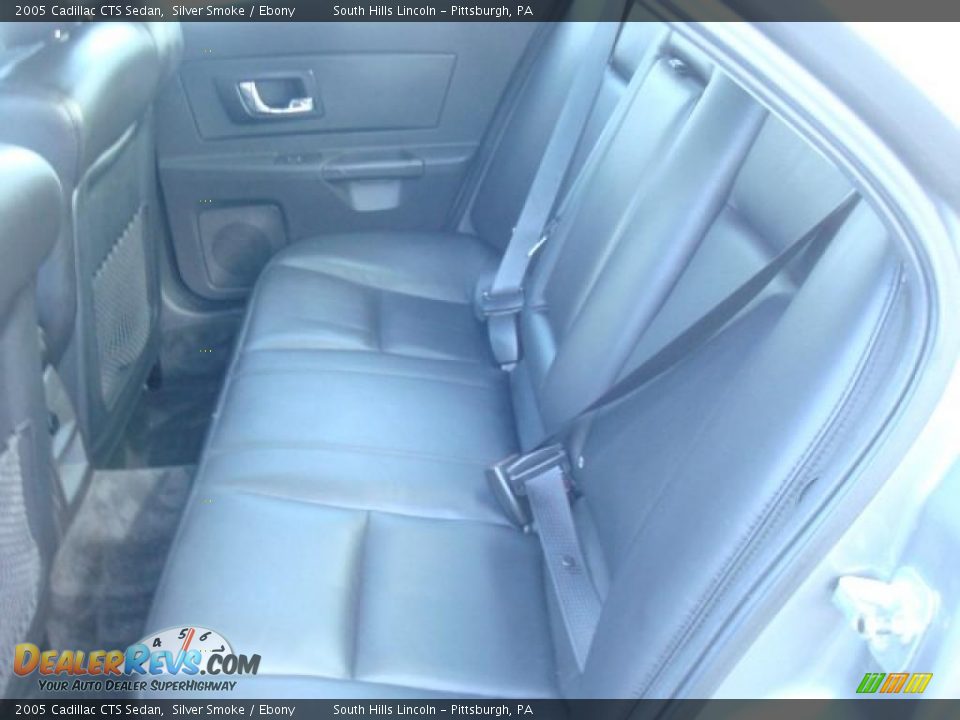 2005 Cadillac CTS Sedan Silver Smoke / Ebony Photo #9