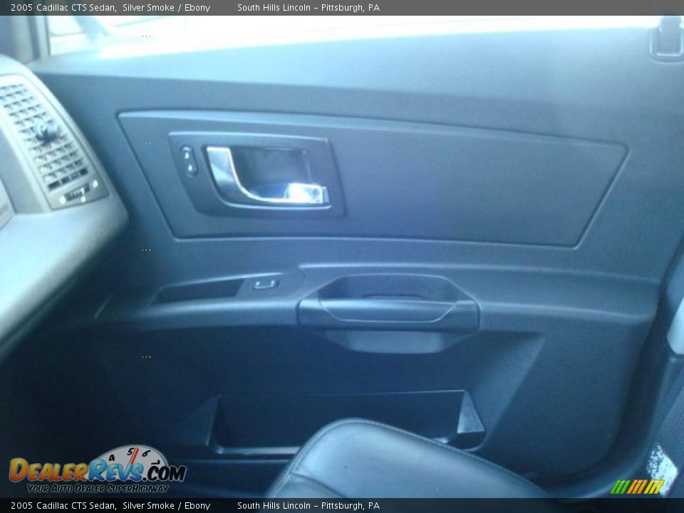 2005 Cadillac CTS Sedan Silver Smoke / Ebony Photo #12