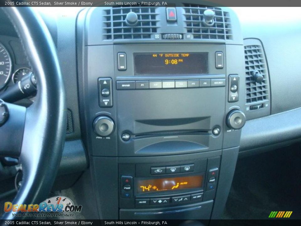 2005 Cadillac CTS Sedan Silver Smoke / Ebony Photo #13
