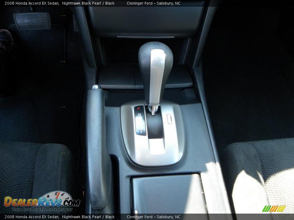 2008 Honda Accord EX Sedan Nighthawk Black Pearl / Black Photo #21