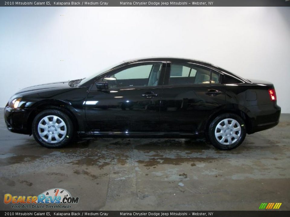 2010 Mitsubishi Galant ES Kalapana Black / Medium Gray Photo #2