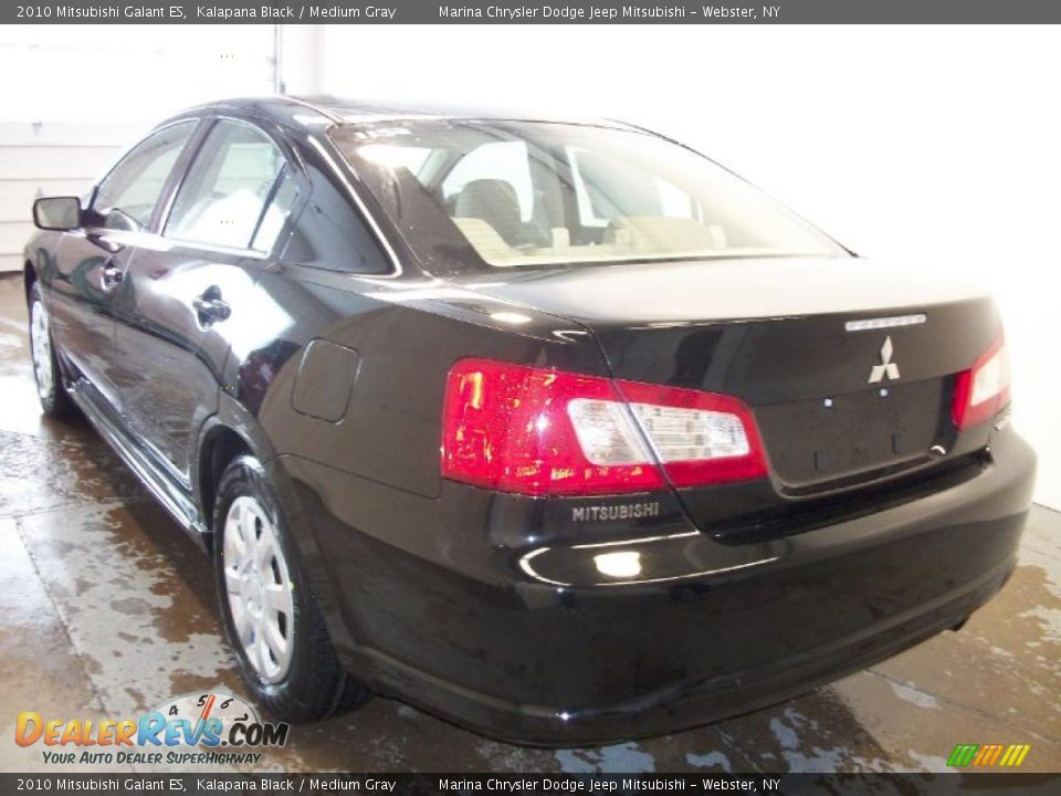 2010 Mitsubishi Galant ES Kalapana Black / Medium Gray Photo #3