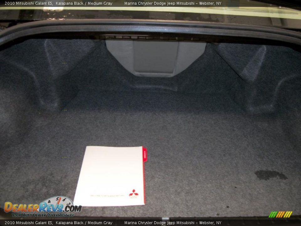 2010 Mitsubishi Galant ES Kalapana Black / Medium Gray Photo #13