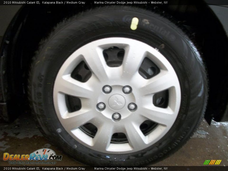 2010 Mitsubishi Galant ES Kalapana Black / Medium Gray Photo #19