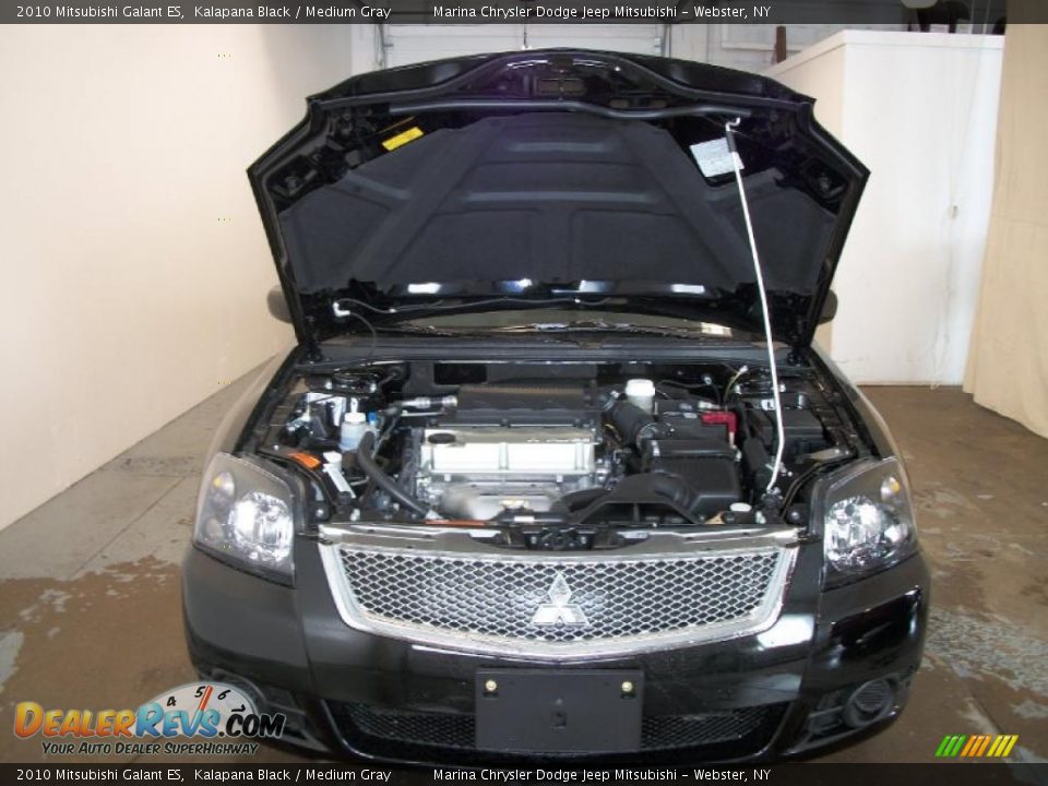 2010 Mitsubishi Galant ES Kalapana Black / Medium Gray Photo #20