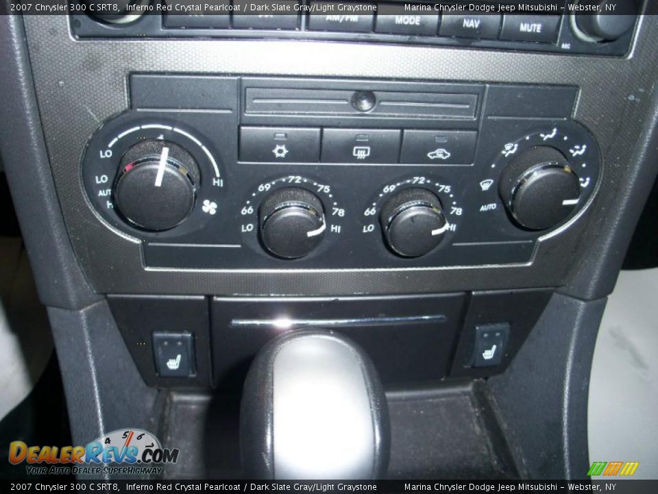 2007 Chrysler 300 C SRT8 Inferno Red Crystal Pearlcoat / Dark Slate Gray/Light Graystone Photo #5