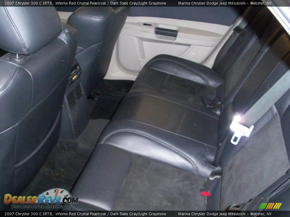 2007 Chrysler 300 C SRT8 Inferno Red Crystal Pearlcoat / Dark Slate Gray/Light Graystone Photo #20