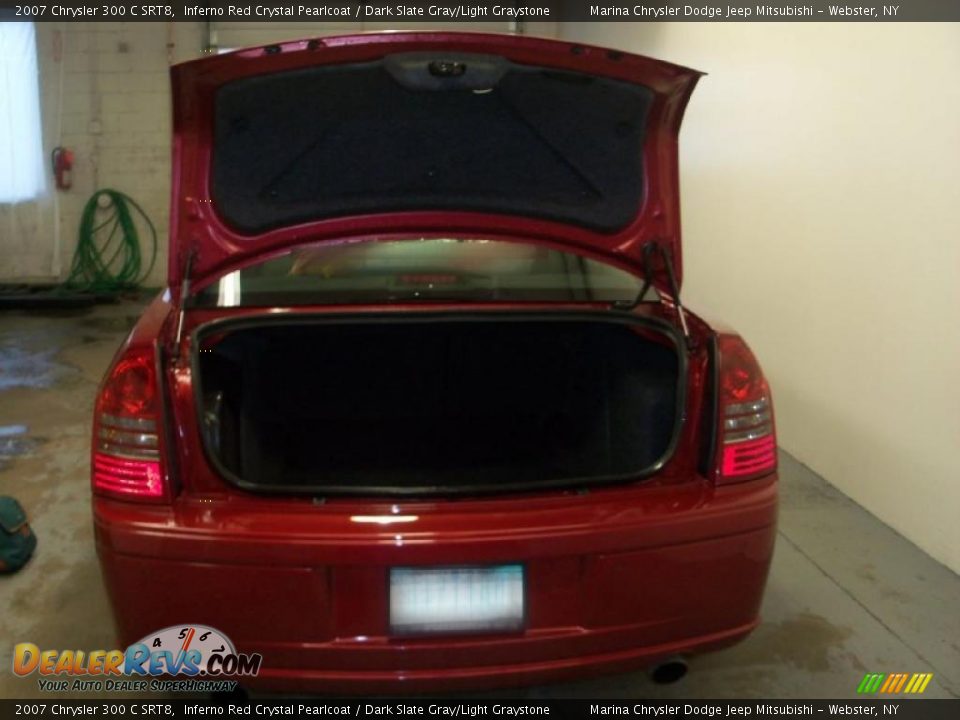 2007 Chrysler 300 C SRT8 Inferno Red Crystal Pearlcoat / Dark Slate Gray/Light Graystone Photo #21