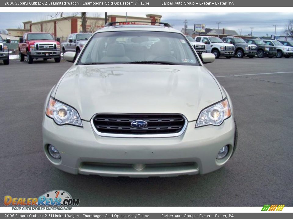2006 Subaru Outback 2.5i Limited Wagon Champagne Gold Opalescent / Taupe Photo #2