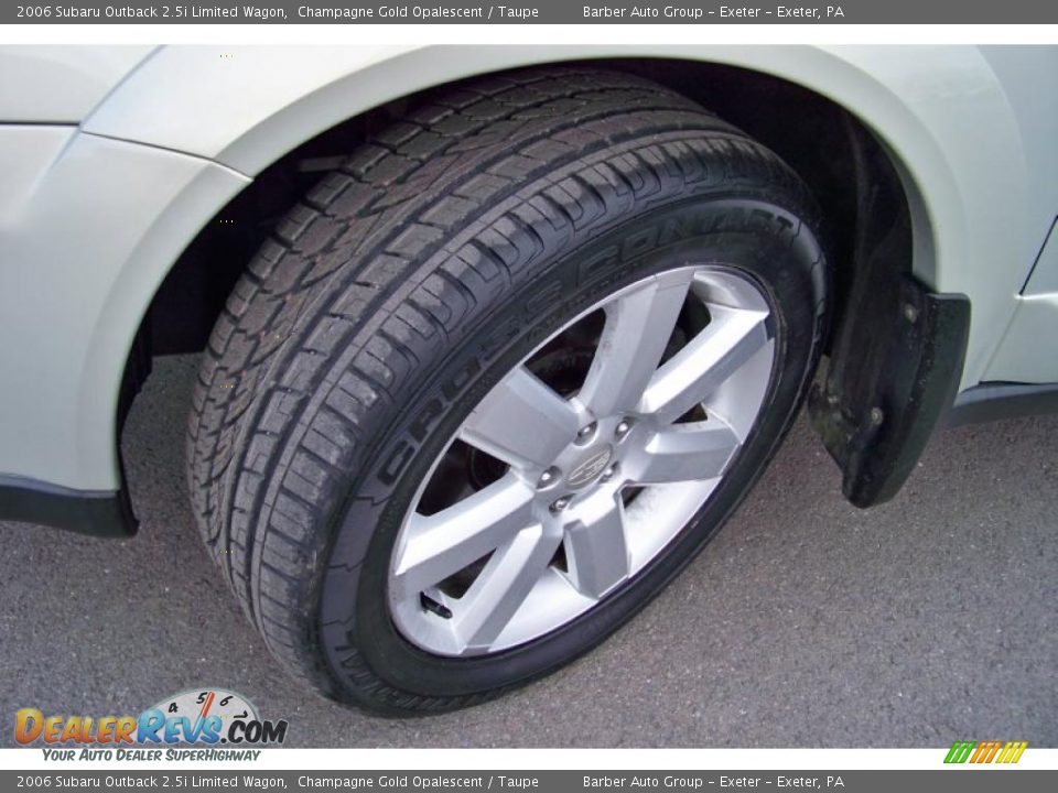 2006 Subaru Outback 2.5i Limited Wagon Champagne Gold Opalescent / Taupe Photo #10