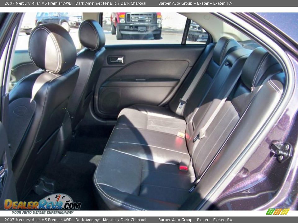 2007 Mercury Milan V6 Premier AWD Dark Amethyst Metallic / Dark Charcoal Photo #16
