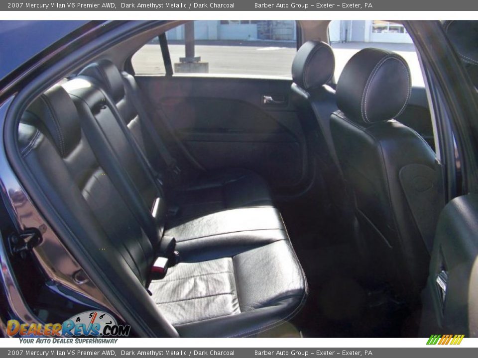 2007 Mercury Milan V6 Premier AWD Dark Amethyst Metallic / Dark Charcoal Photo #18