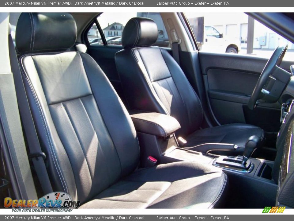 2007 Mercury Milan V6 Premier AWD Dark Amethyst Metallic / Dark Charcoal Photo #20