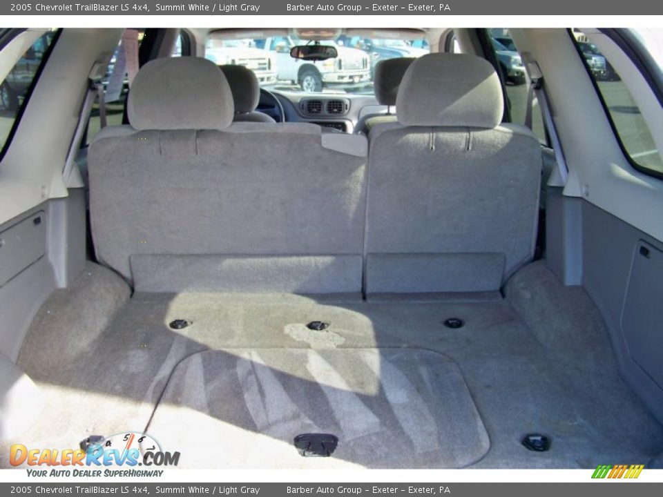 2005 Chevrolet TrailBlazer LS 4x4 Summit White / Light Gray Photo #23