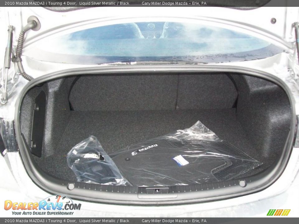 2010 Mazda MAZDA3 i Touring 4 Door Liquid Silver Metallic / Black Photo #5