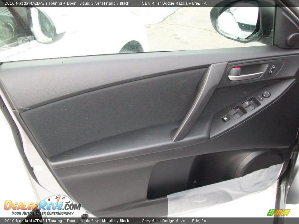 2010 Mazda MAZDA3 i Touring 4 Door Liquid Silver Metallic / Black Photo #11