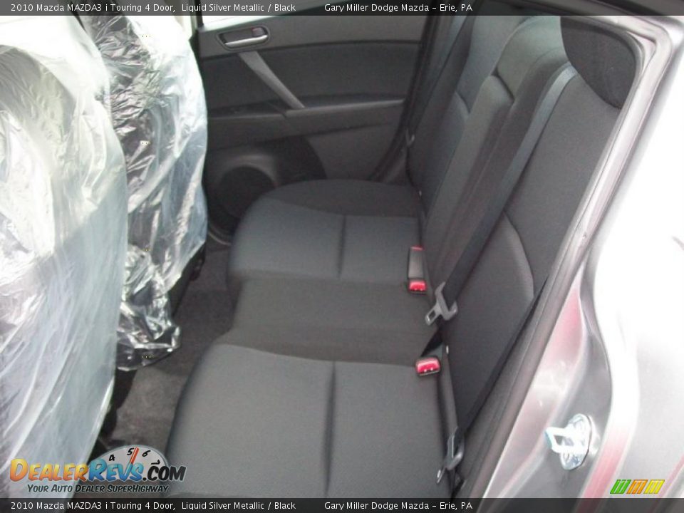 2010 Mazda MAZDA3 i Touring 4 Door Liquid Silver Metallic / Black Photo #13