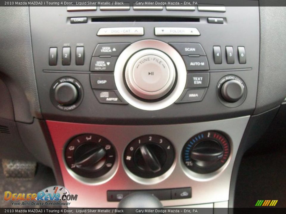 2010 Mazda MAZDA3 i Touring 4 Door Liquid Silver Metallic / Black Photo #14