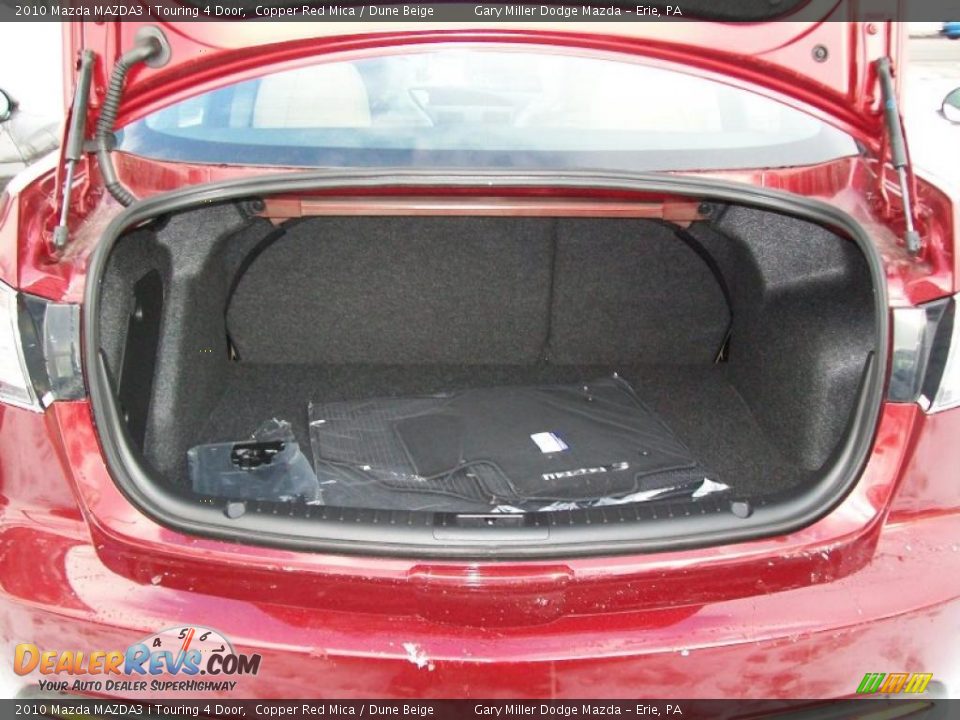 2010 Mazda MAZDA3 i Touring 4 Door Copper Red Mica / Dune Beige Photo #4